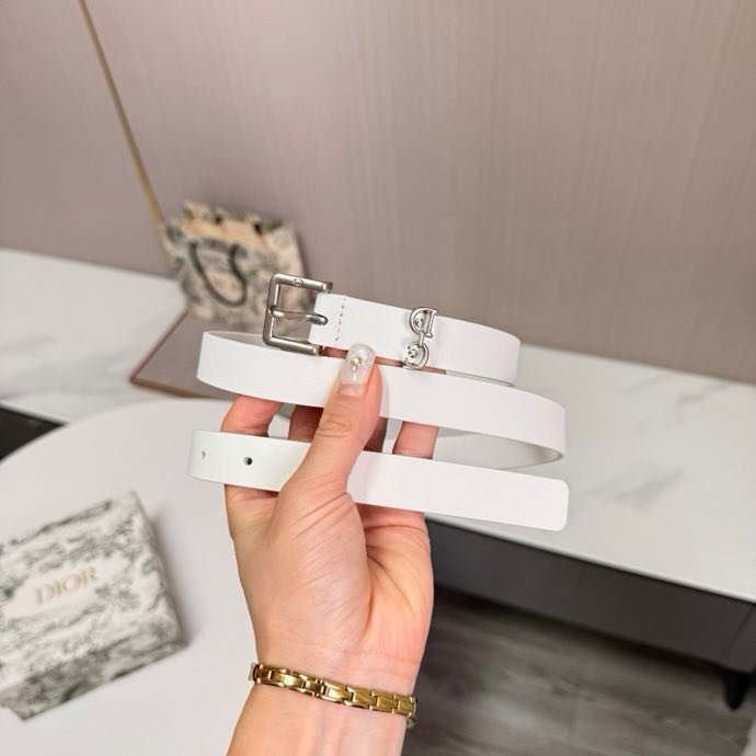 Ремень кожаный женский 2 см фото 5