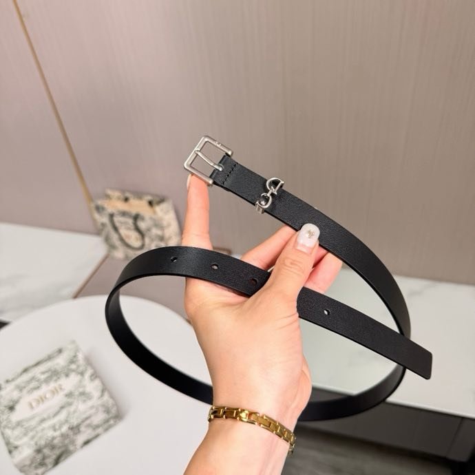 Ремень кожаный женский 2 см фото 6