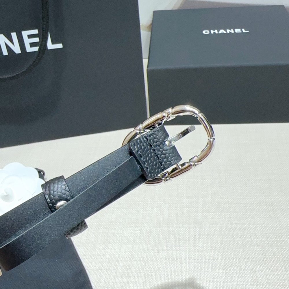 Ремінь шкіряний жіночий 2 см фото 7