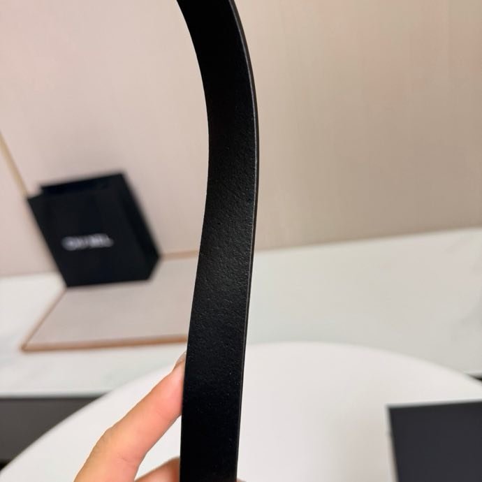 Ремень кожаный женский 2 см фото 7