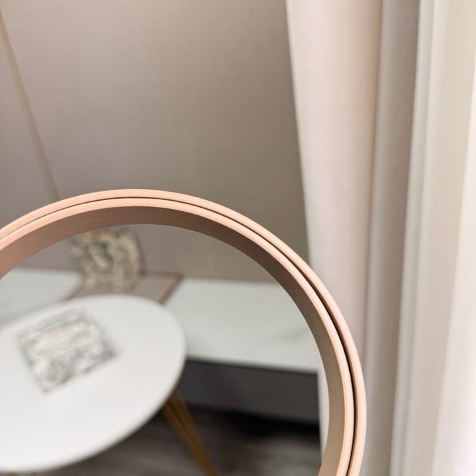 Belt leather female 2 cm фото 7