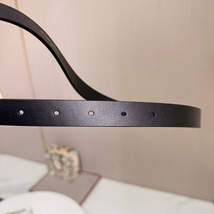 Ремінь шкіряний жіночий 2 см фото 8