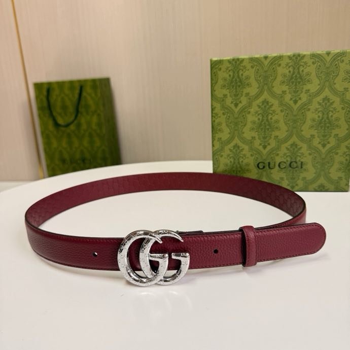 Ремень кожаный женский 3 см