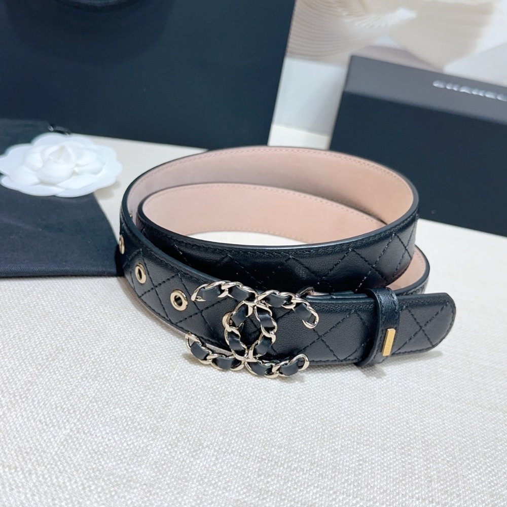 Ремень кожаный женский 3 см фото 2