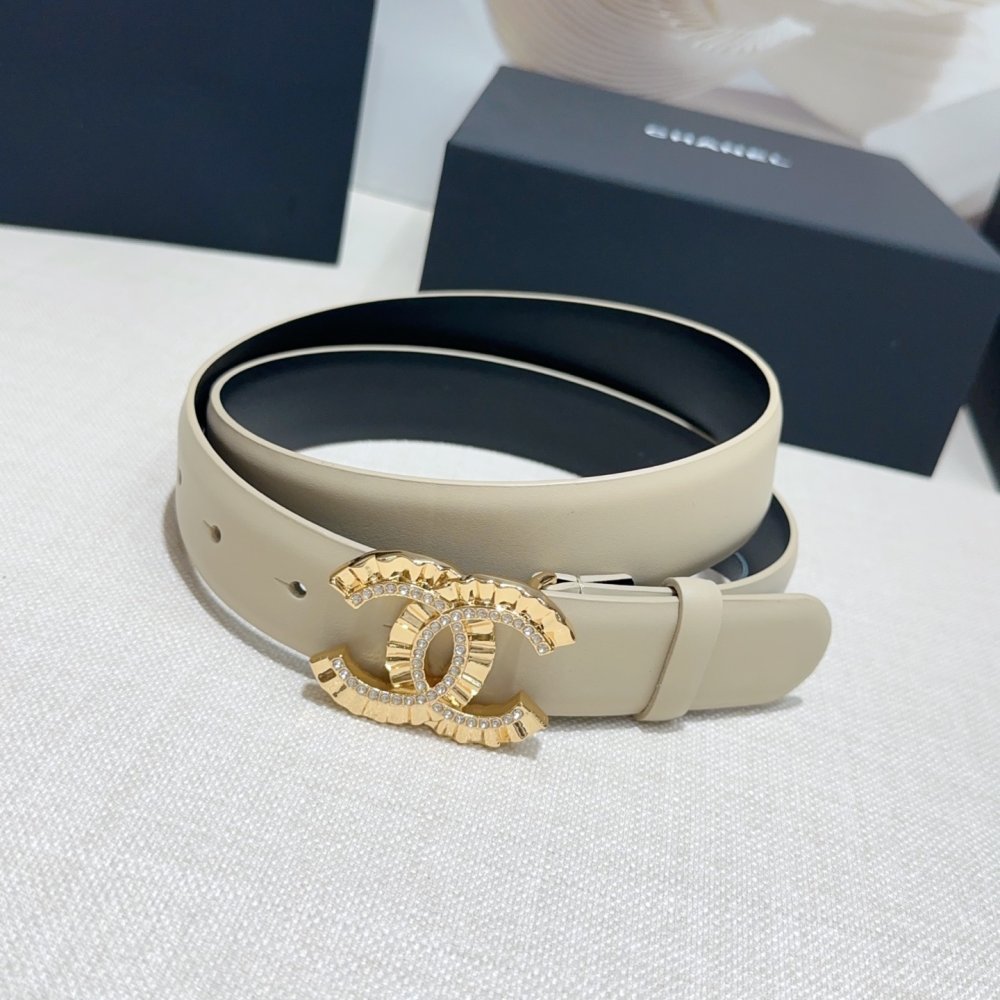 Ремень кожаный женский 3 см фото 2