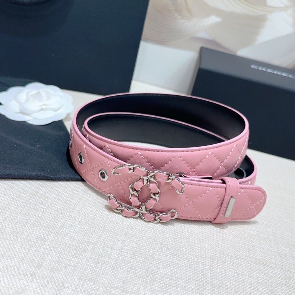 Ремень кожаный женский 3 см фото 2