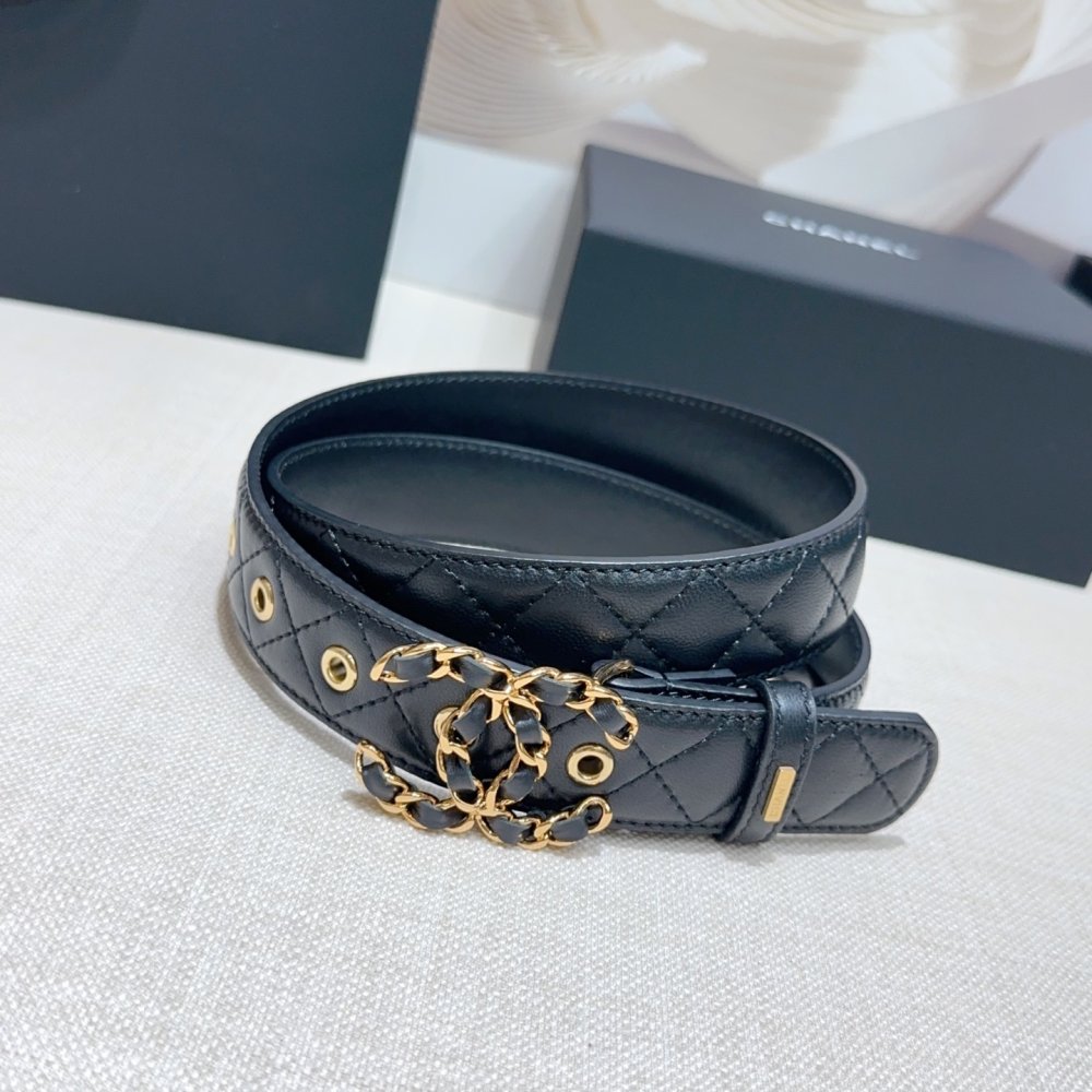 Ремень кожаный женский 3 см фото 2