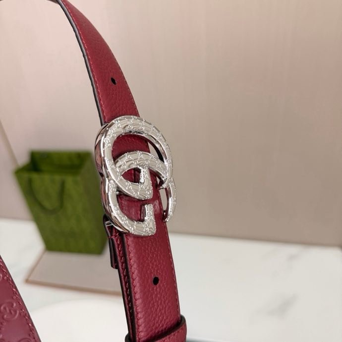 Ремень кожаный женский 3 см фото 2