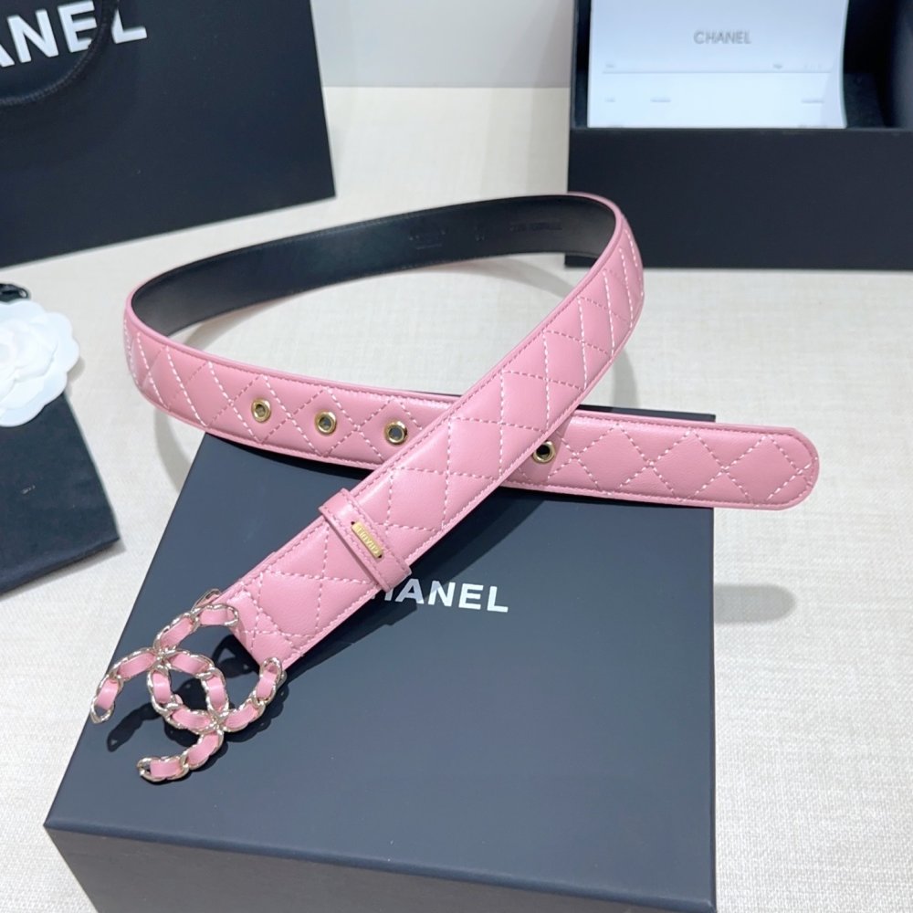 Ремень кожаный женский 3 см фото 3