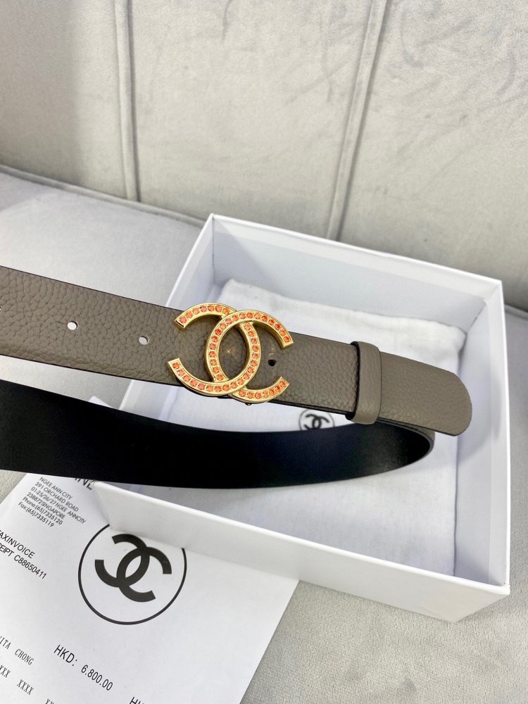 Ремень кожаный женский 3 см фото 3