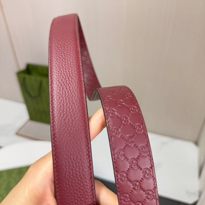 Belt leather female 3 cm фото 3