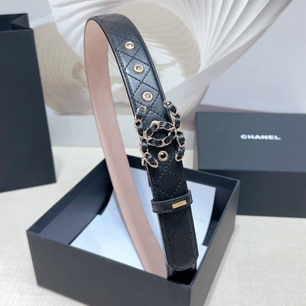 Ремень кожаный женский 3 см фото 4