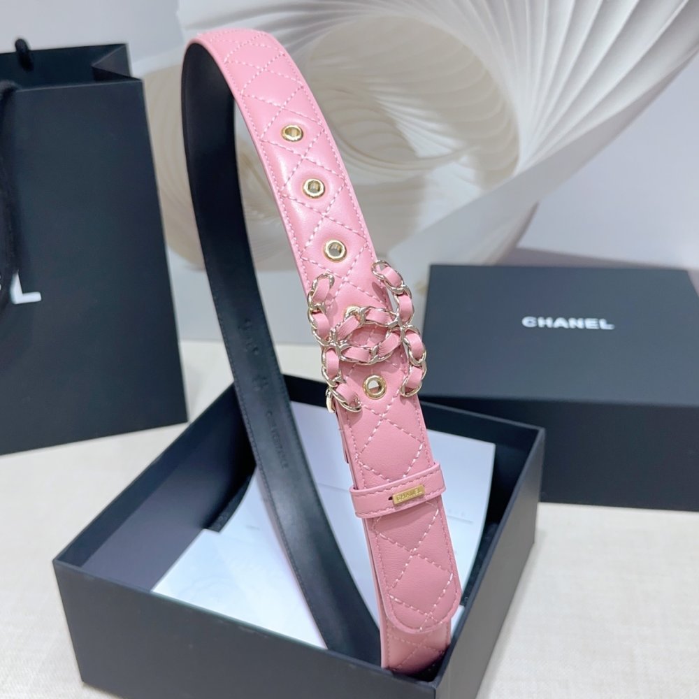 Ремень кожаный женский 3 см фото 4