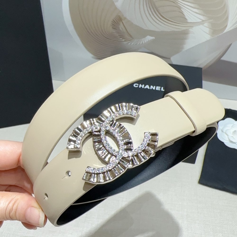 Ремень кожаный женский 3 см фото 5