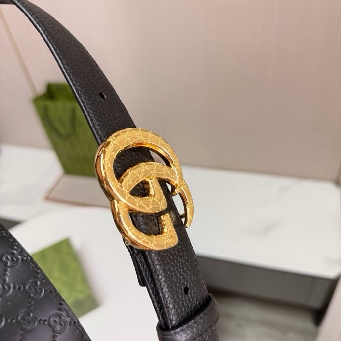 Belt leather female 3 cm фото 5