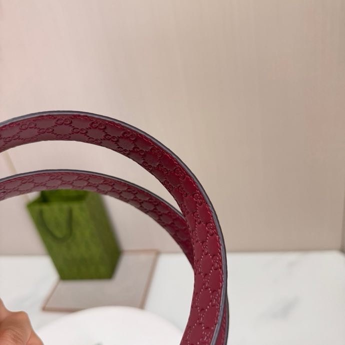 Belt leather female 3 cm фото 5