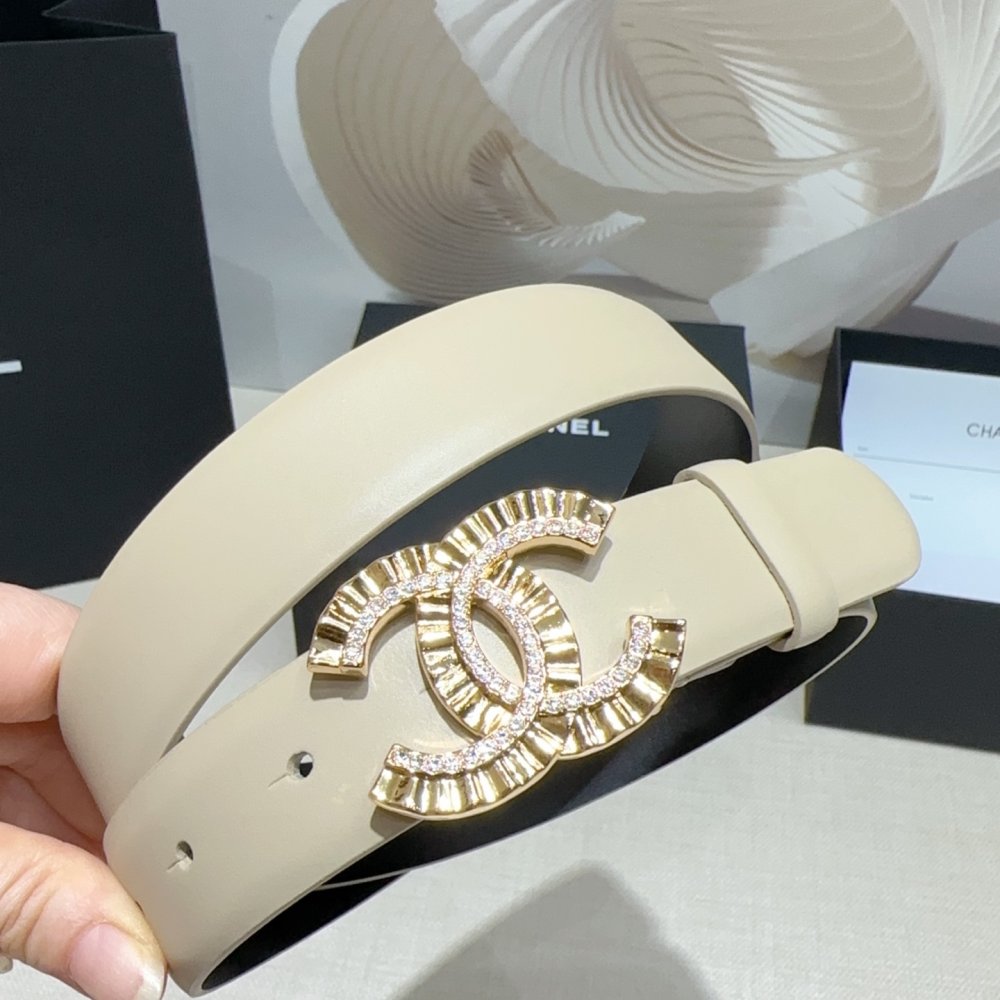 Ремень кожаный женский 3 см фото 6