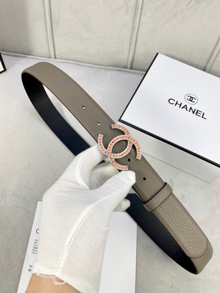 Ремень кожаный женский 3 см фото 6