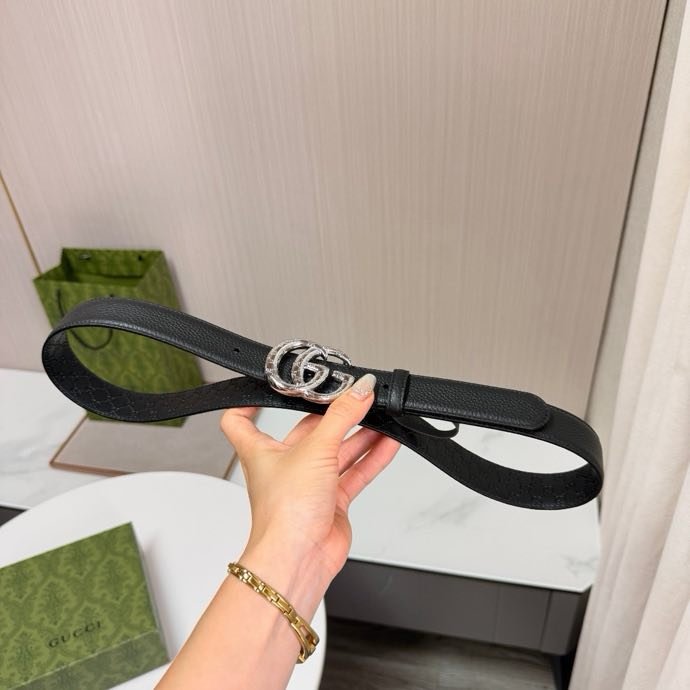 Belt leather female 3 cm фото 6