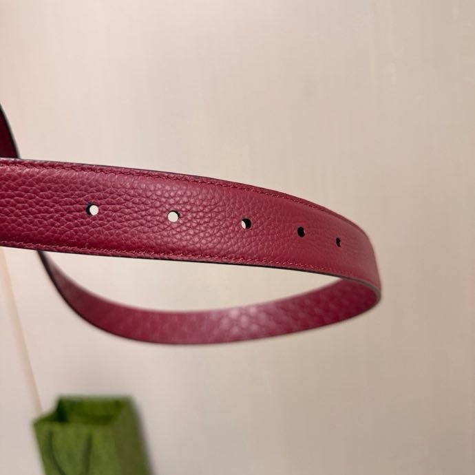 Belt leather female 3 cm фото 6