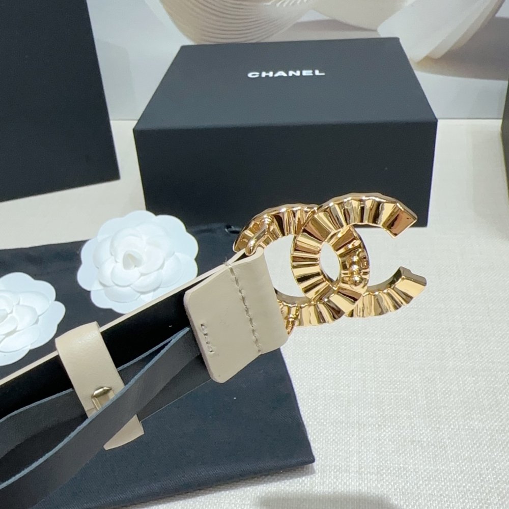 Ремень кожаный женский 3 см фото 8