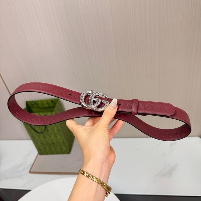 Ремень кожаный женский 3 см фото 8