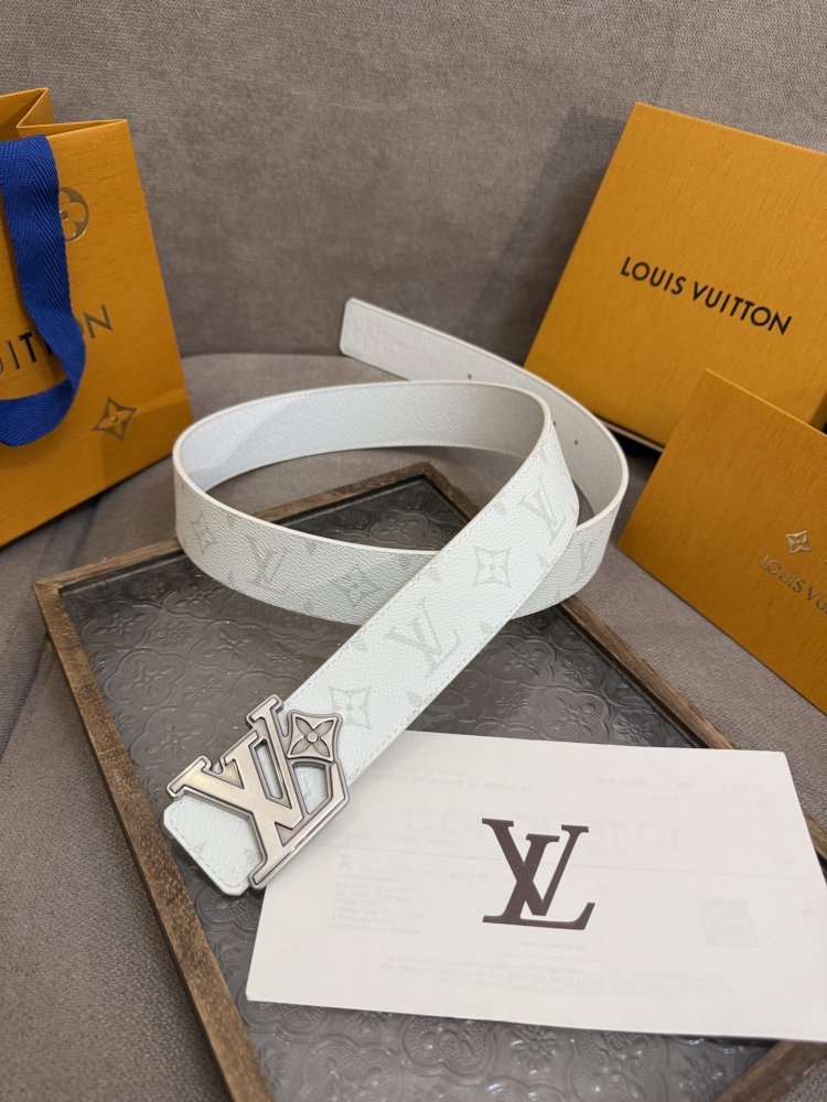 Ремень мужской двусторонний кожаный 4 см фото 2