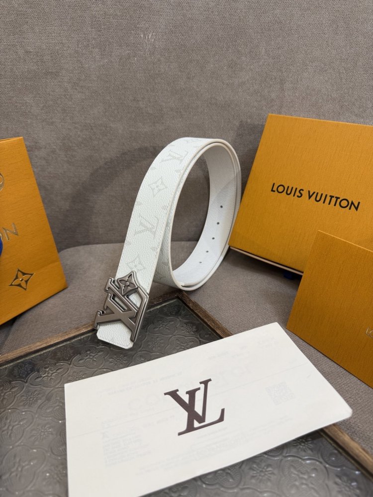 Ремень мужской двусторонний кожаный 4 см фото 3