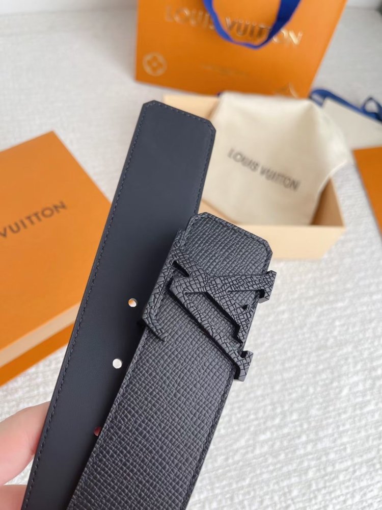 Ремень мужской двусторонний кожаный 4 см фото 5