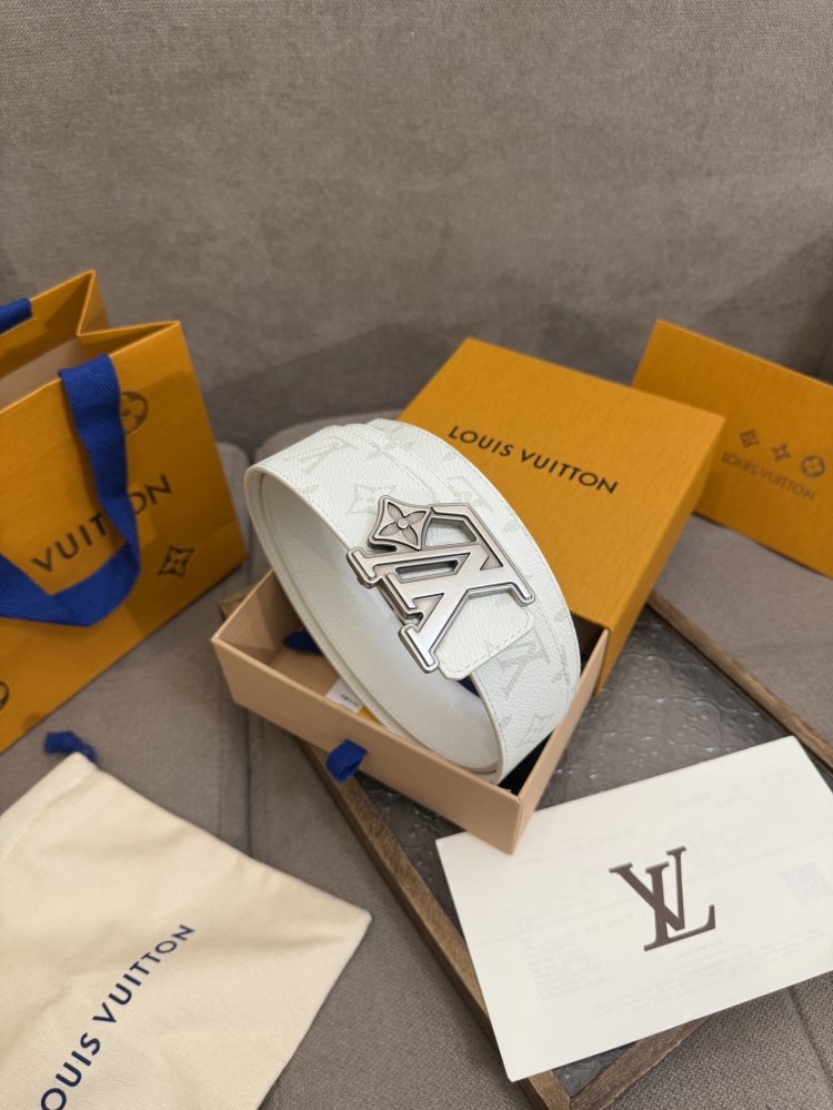 Ремень мужской двусторонний кожаный 4 см фото 6