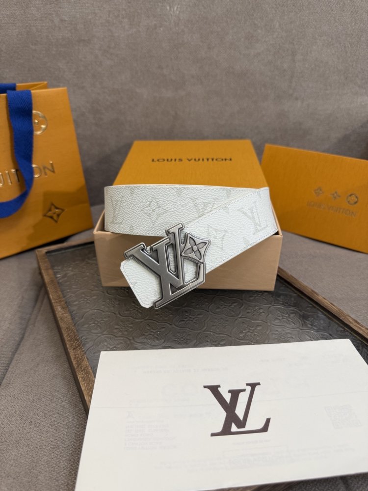 Ремень мужской двусторонний кожаный 4 см фото 7