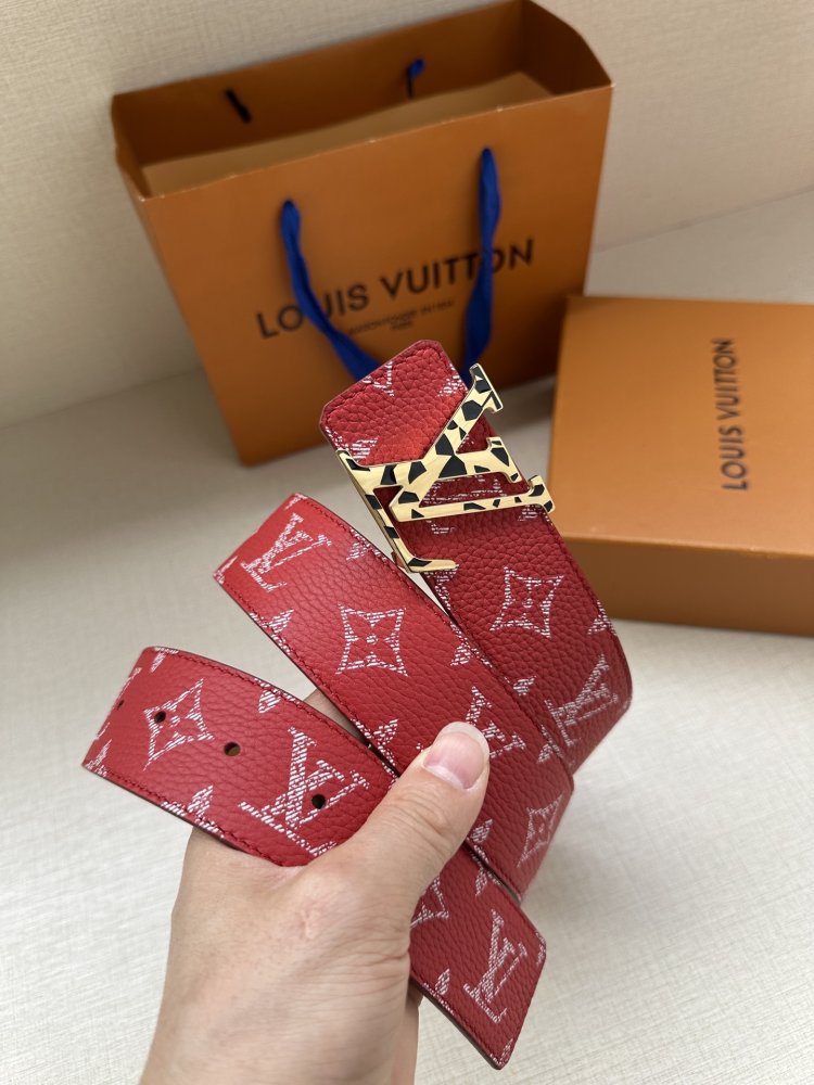 Ремень мужской двусторонний кожаный 4 см фото 9