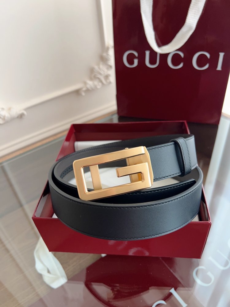 Ремень мужской кожаный 3.5 см