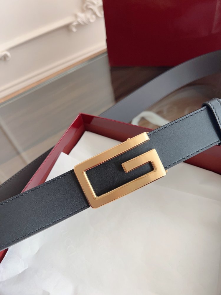 Ремень мужской кожаный 3.5 см фото 2