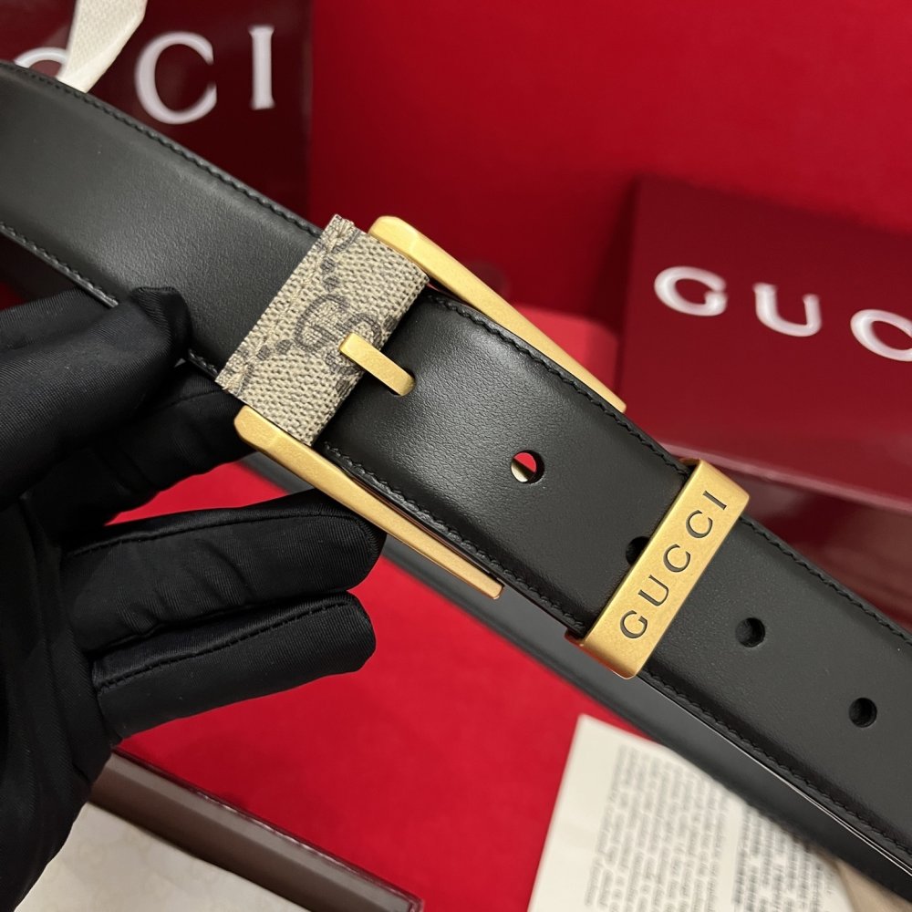 Ремень мужской кожаный 3.5 см фото 2