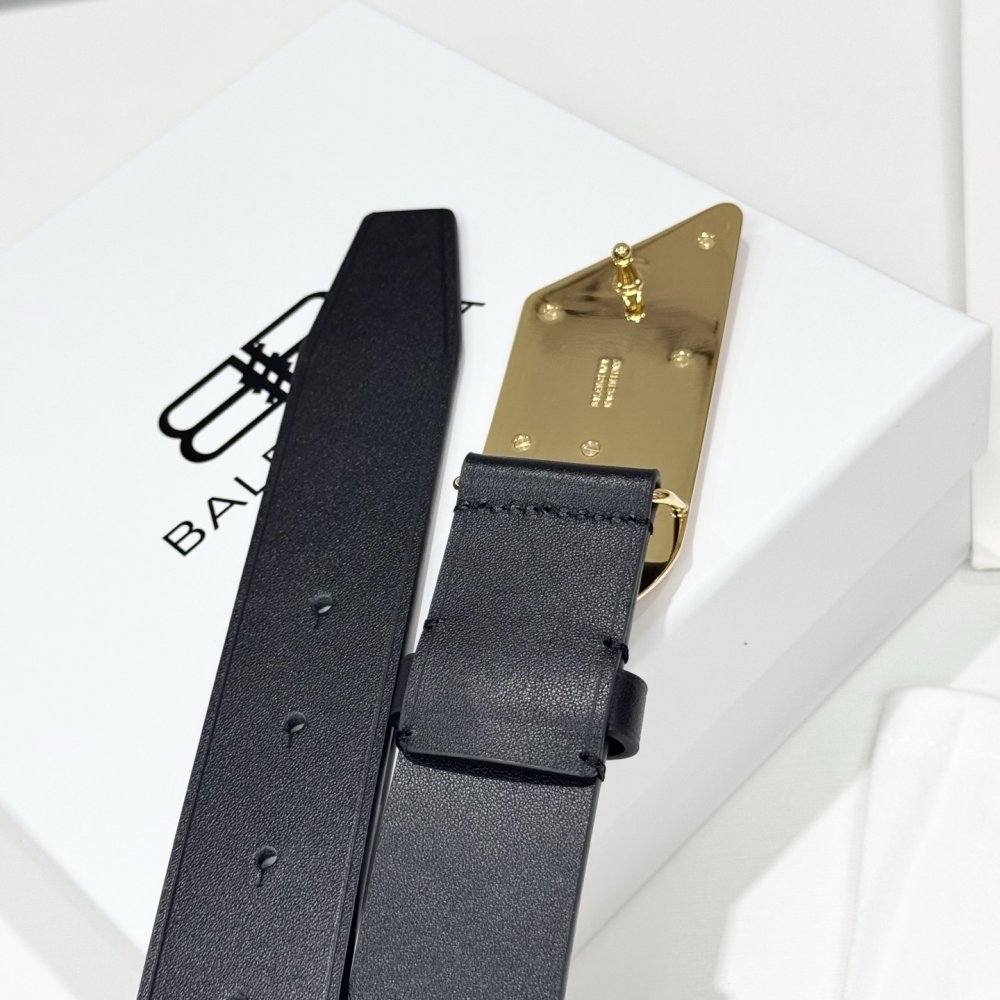 Belt male leather 3.5 cm фото 5