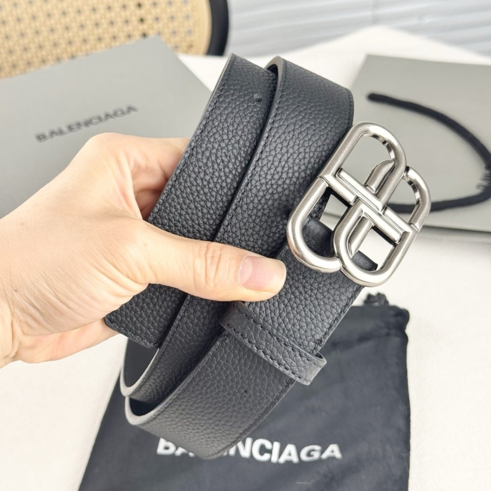 Belt male leather 3.5 cm фото 5