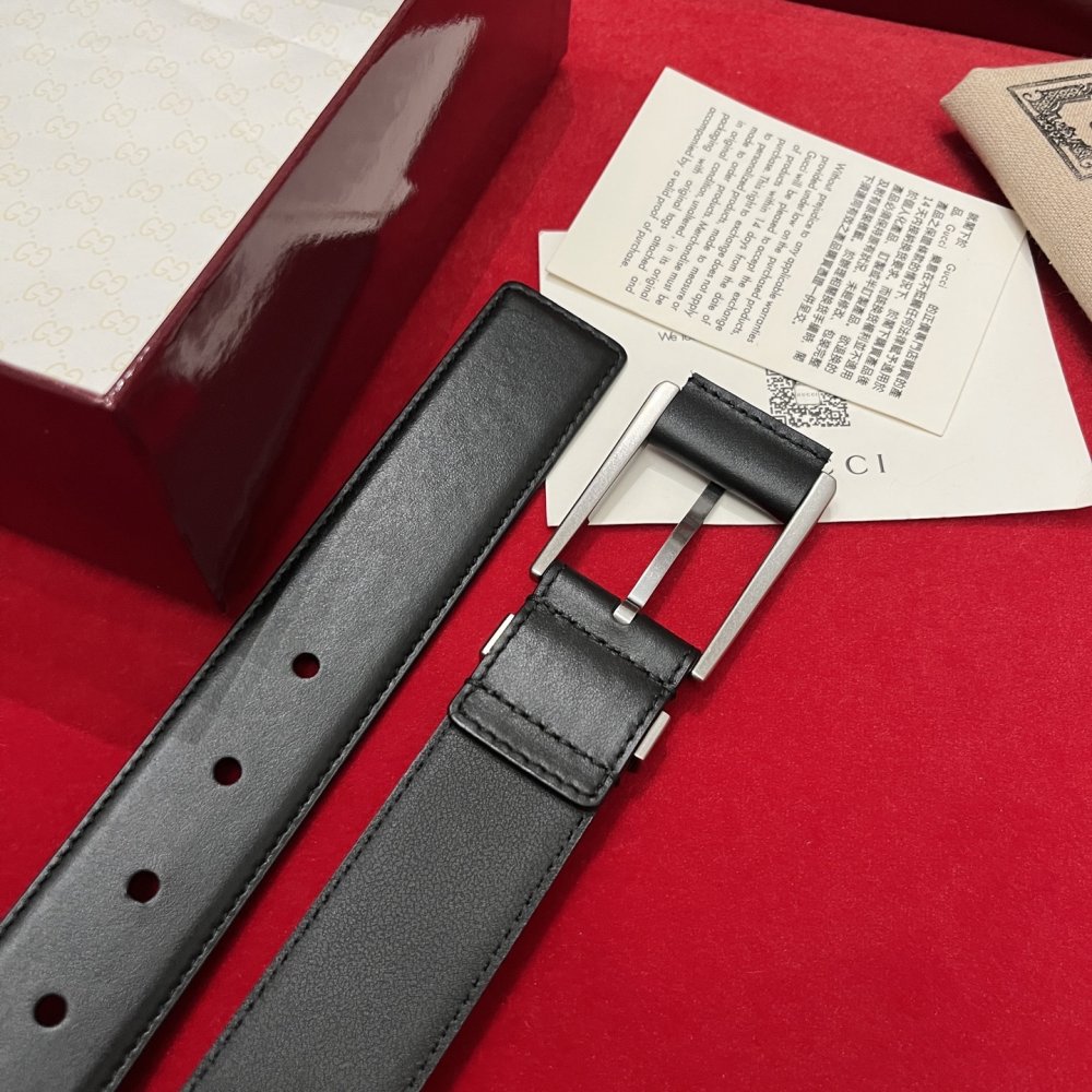 Ремінь чоловічий шкіряний 3.5 см фото 5