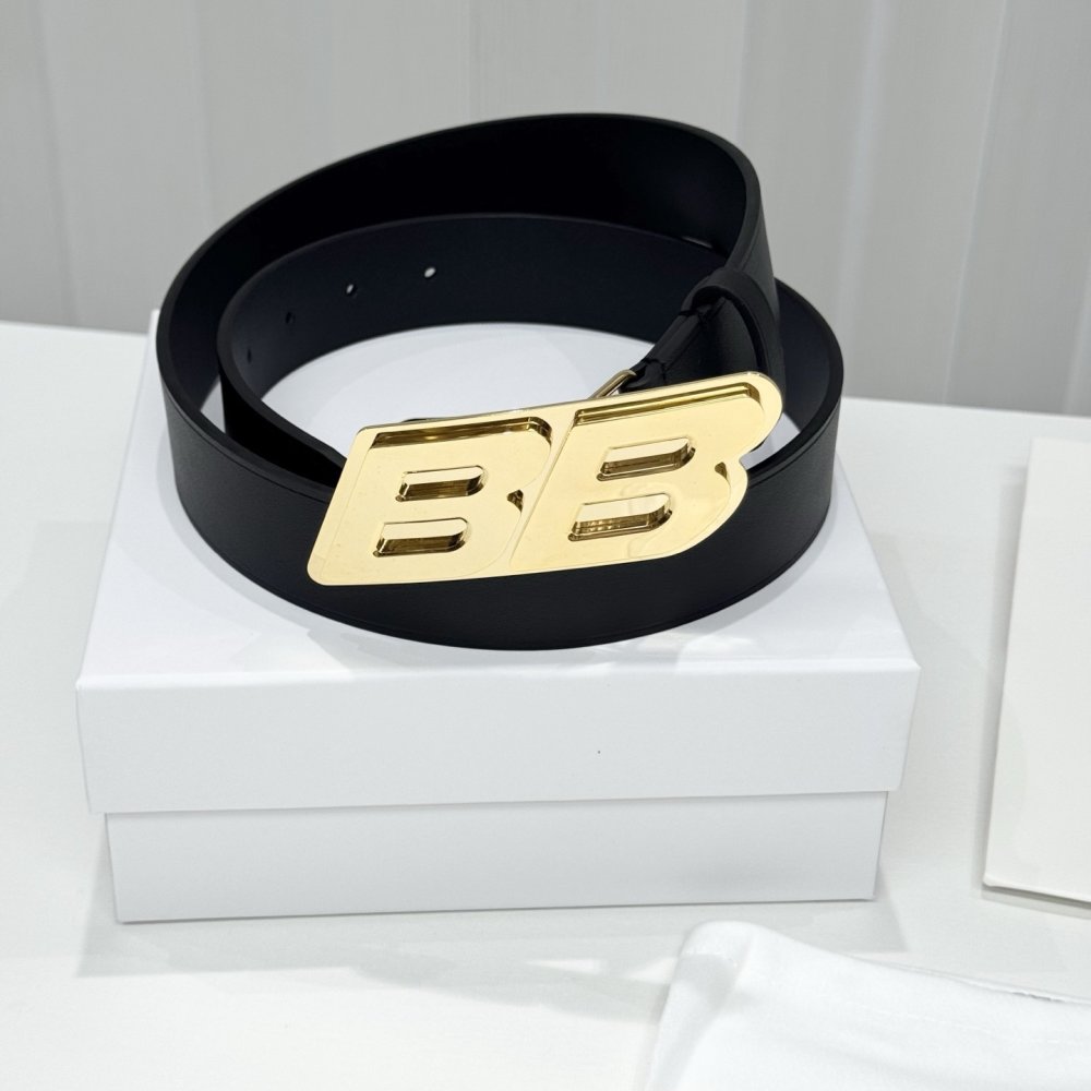 Belt male leather 3.5 cm фото 6