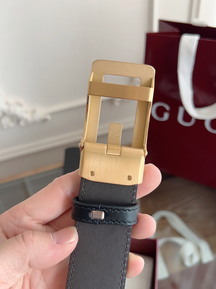 Ремень мужской кожаный 3.5 см фото 6