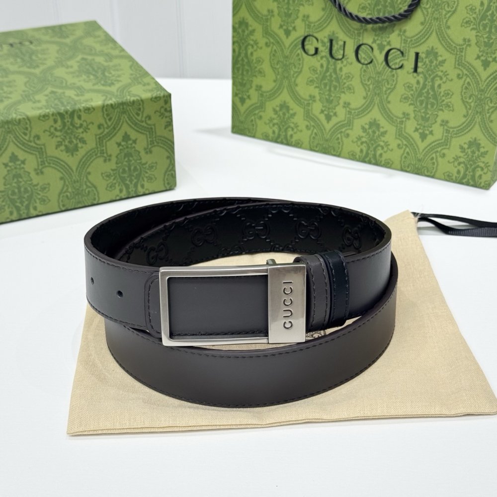 Ремень мужской кожаный 3.5 см фото 8