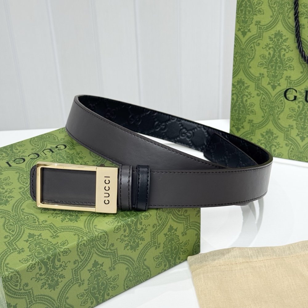 Belt male leather 3.5 cm фото 8