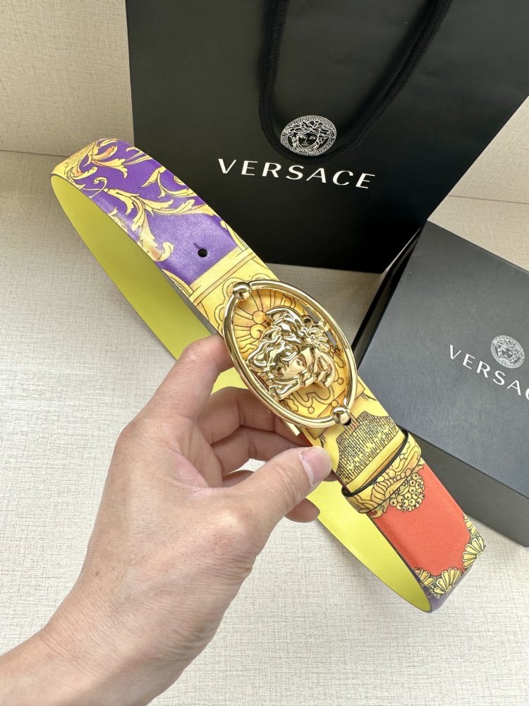 Ремень мужской кожаный 3.8 см