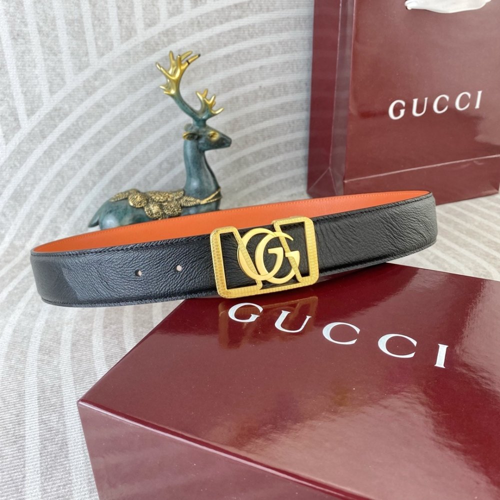 Ремень мужской кожаный 3.8 см фото 2