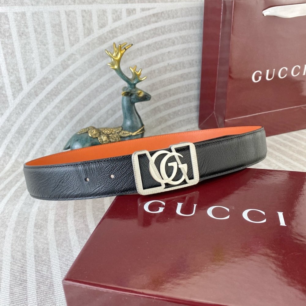 Ремень мужской кожаный 3.8 см фото 2