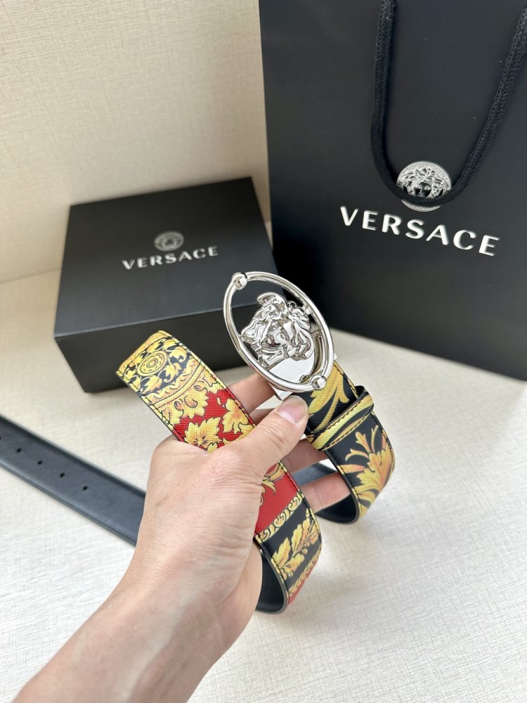 Belt male leather 3.8 cm фото 3