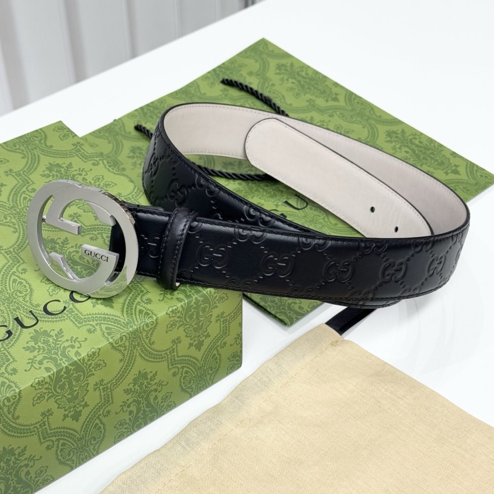 Belt male leather 3.8 cm фото 3