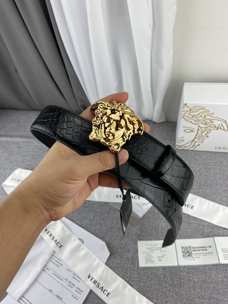 Ремень мужской кожаный 3.8 см фото 4