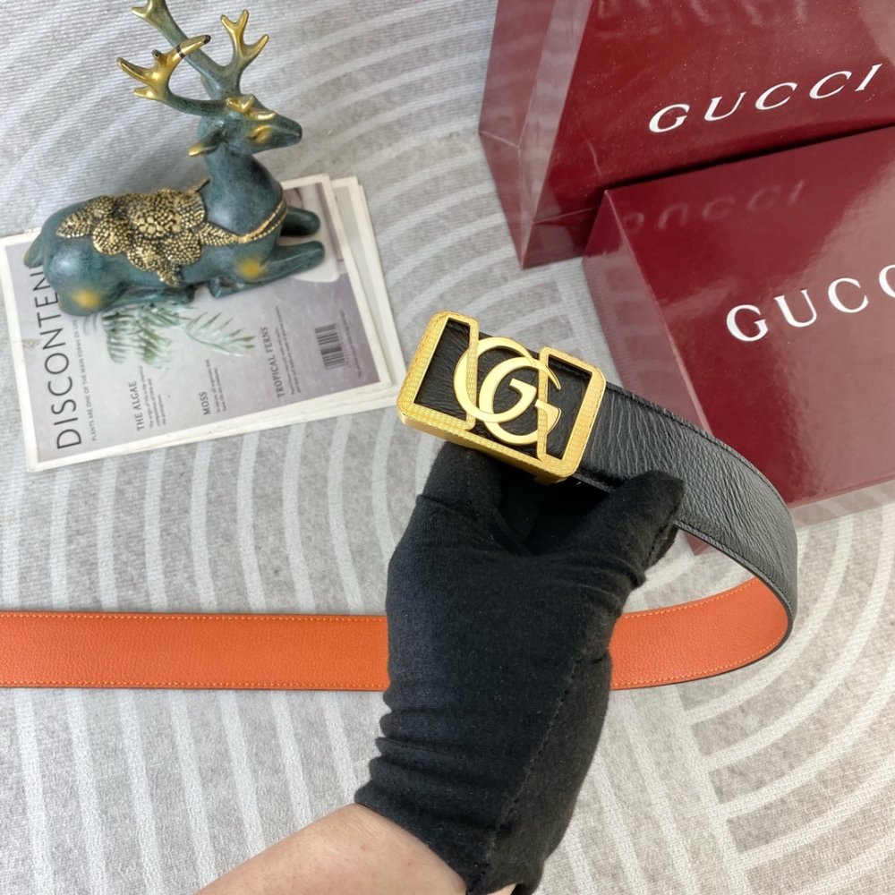 Ремень мужской кожаный 3.8 см фото 4