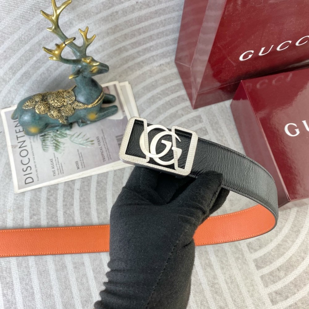 Ремень мужской кожаный 3.8 см фото 4